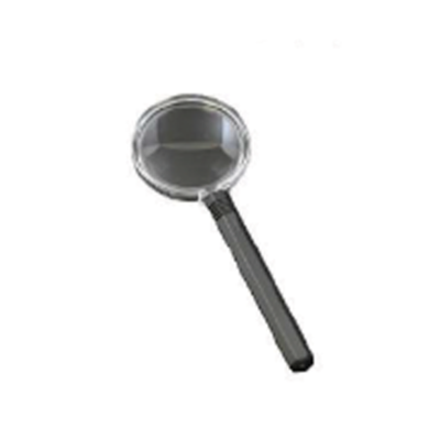 Magnifier 3X All Plastic 6 IN long