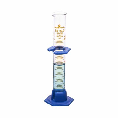 Measuring Cylinder, With Detachable Plastic Base & Protection Collar, Class A