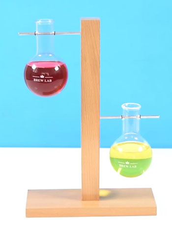 Wooden Stand with round Bottom Flask (2 PC)
