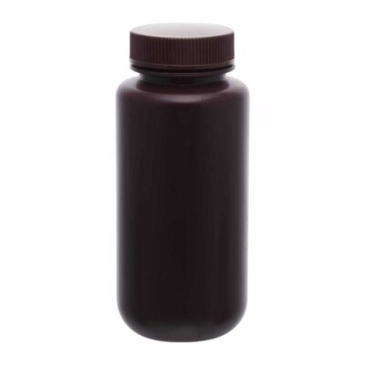 Reagent Bottle Wide Mouth (HDPE Amber)